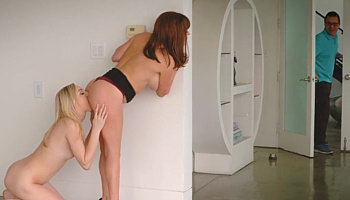 Madura Bisexual Folla la Futura Hijastra